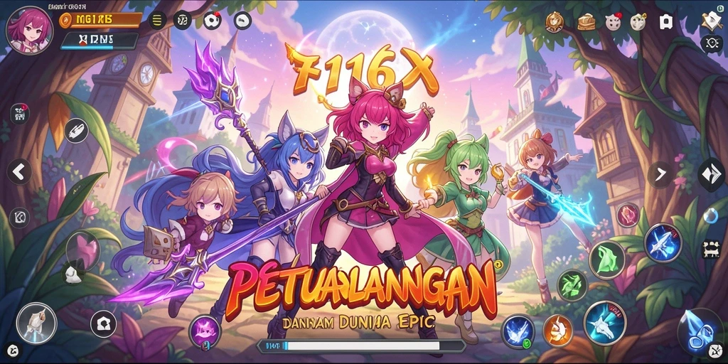 Tangkapan layar 116X menunjukkan karakter anime dalam pertempuran yang mendebarkan.