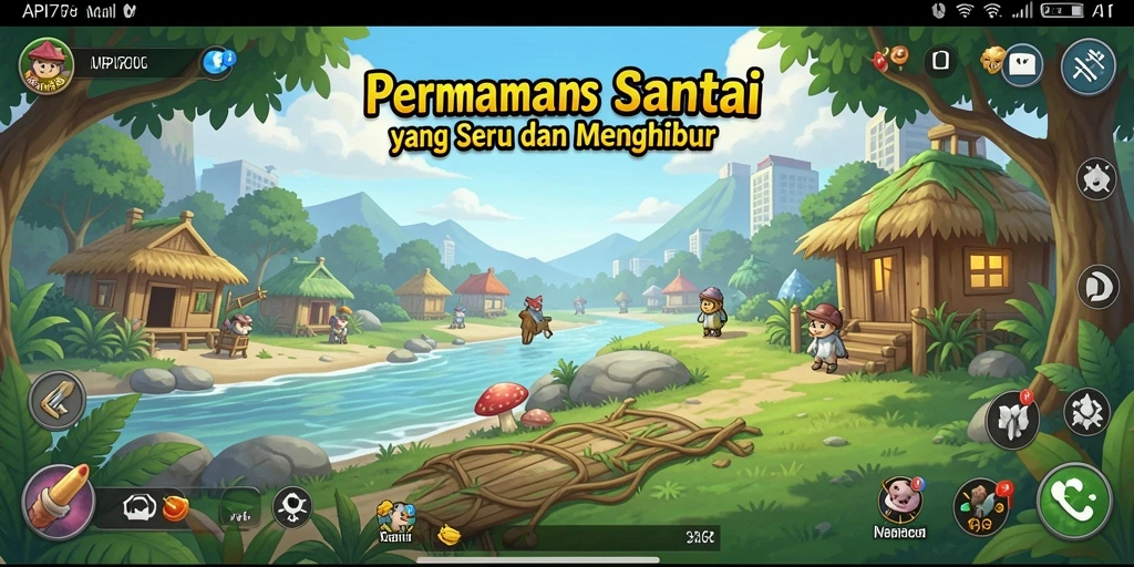 Screenshot gameplay API77 menampilkan aksi seru dan tantangan menarik.