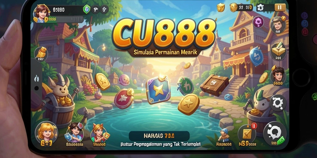 Gameplay menarik CU888 yang menawarkan pengalaman simulasi unik.