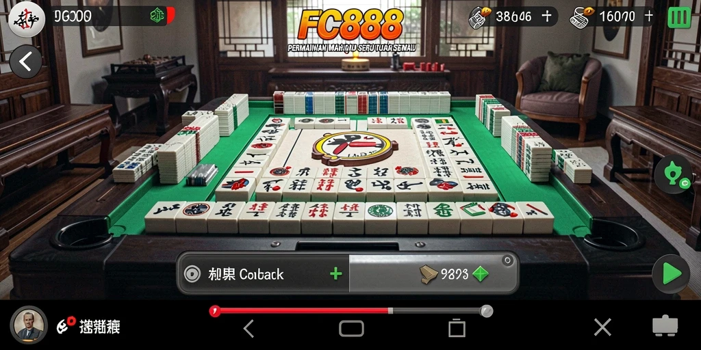Tampilan menarik game Mahjong FC888 dengan grafis yang memukau.
