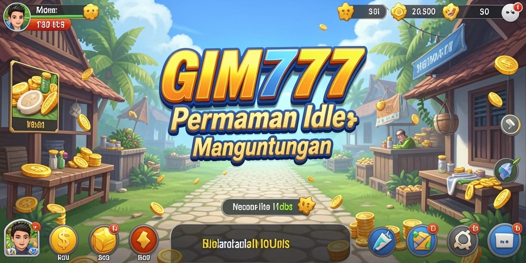Tampilan gameplay <strong>GIM777</strong> yang disajikan dengan grafis yang cerah dan menarik.