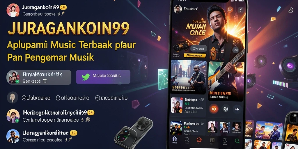 Tampilan antarmuka JURAGANKOIN99 saat menikmati musik dan karaoke.