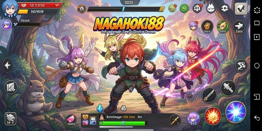 Screenshot utama NAGAHOKI88 menunjukkan aksi seru dalam dunia Anime.