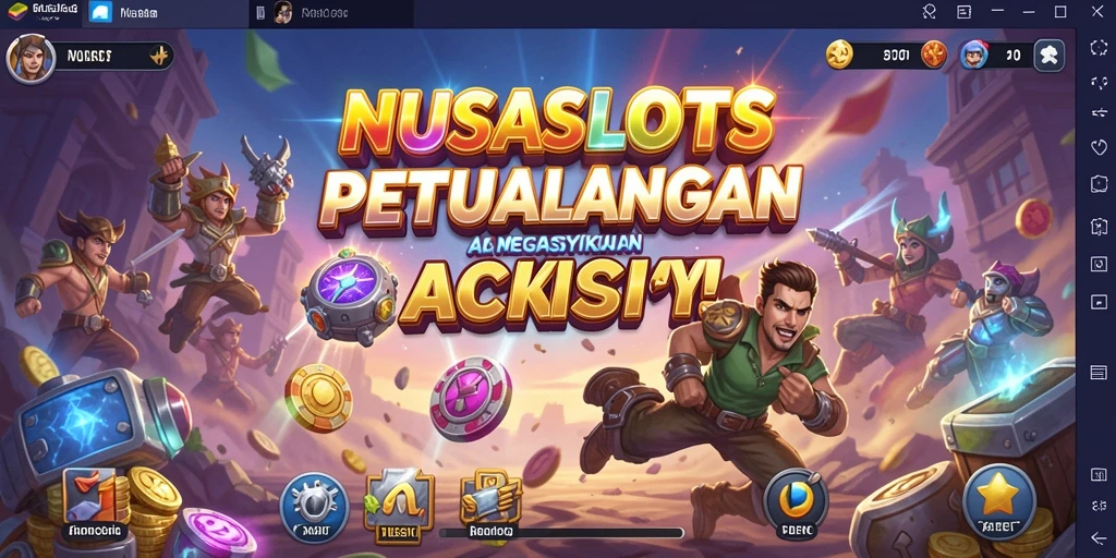 Tampilan menarik dari gameplay NUSASLOTS penuh aksi.