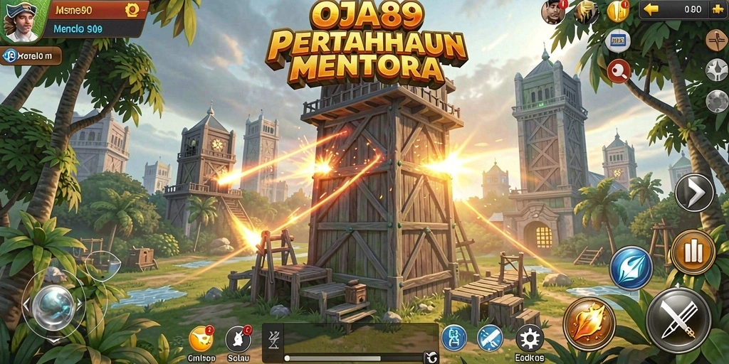Tangkapan layar menunjukkan aksi menaklukkan musuh dalam OJA89.
