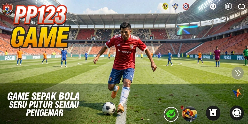 Tampilan gameplay PP123 yang intens dan mendebarkan.
