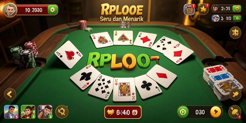 Tampilan gameplay seru di RPLOOT, menampilkan momen-momen berharga.