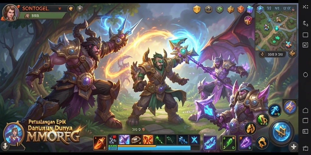 Tampilan gameplay mendebarkan dari dunia <strong>SONTOGEL</strong> yang luas dan penuh petualangan.