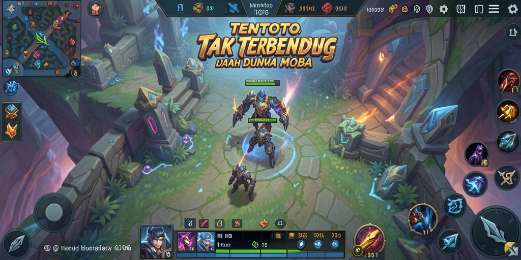 Gameplay seru dengan pertarungan epik dalam TENTOTO.