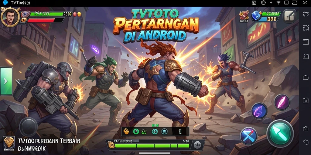 Gameplay seru dengan grafis menarik dalam TVTOTO.